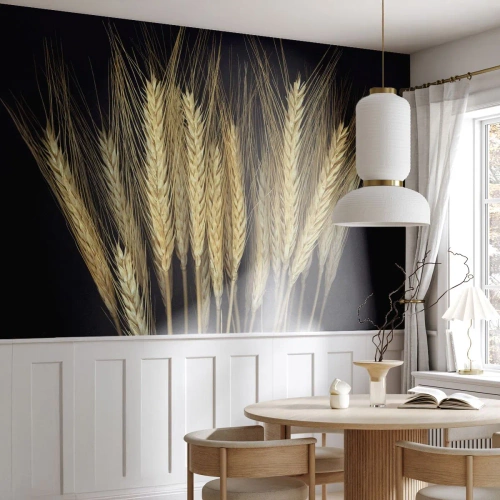 Self-Adhesive Photo Wallpaper Deluxe Sticker - Rustic Magic - Cereal, Plants, Nature - 500x350 cm