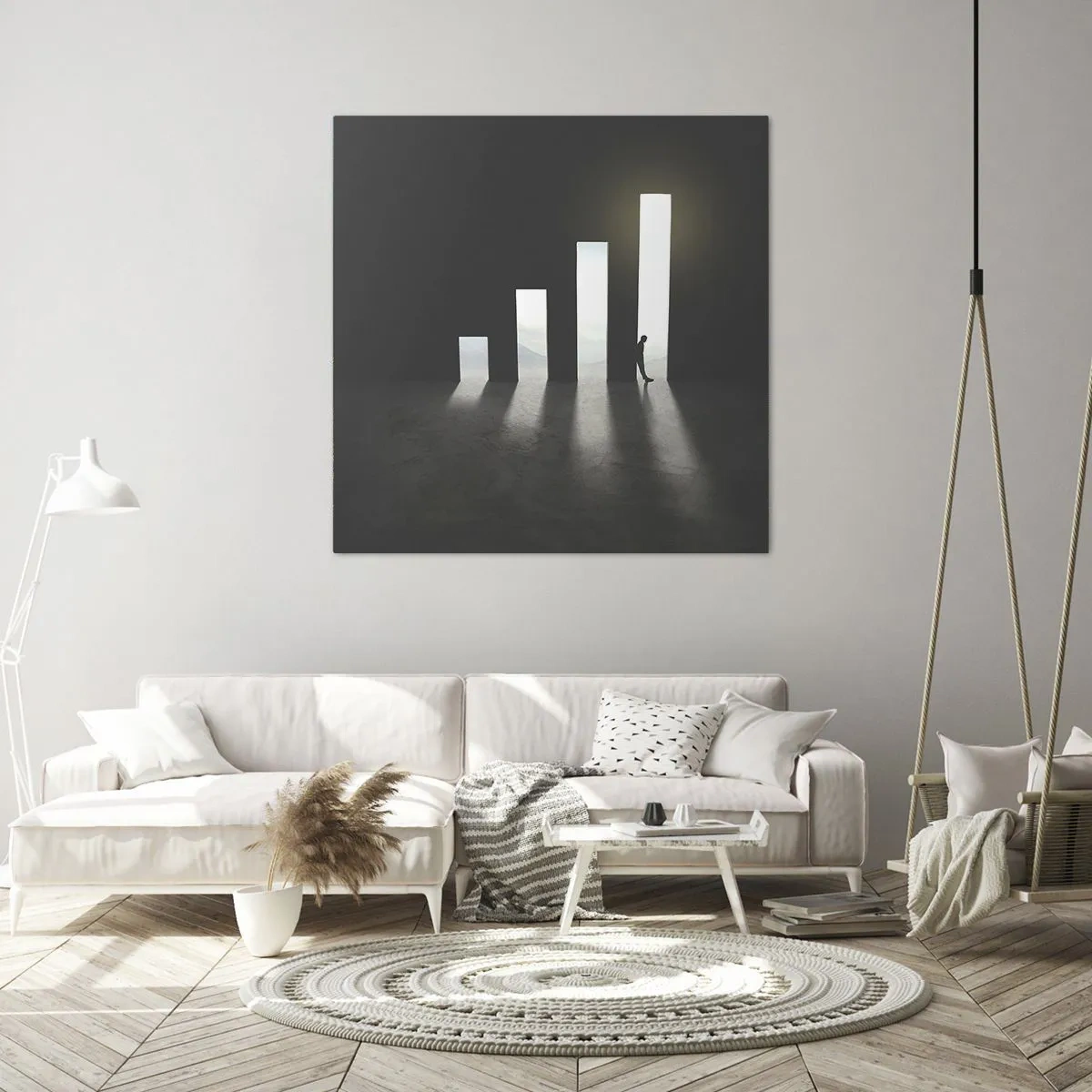 Canvas picture - Success - Impression - 40x40 cm