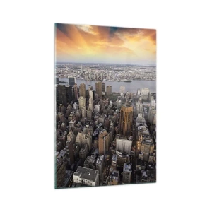 Glass picture - Beating Heart of Our Times - 70x100 cm