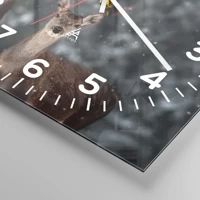 Clock face with numbers