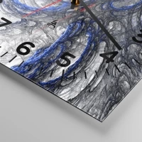 Clock face with numbers