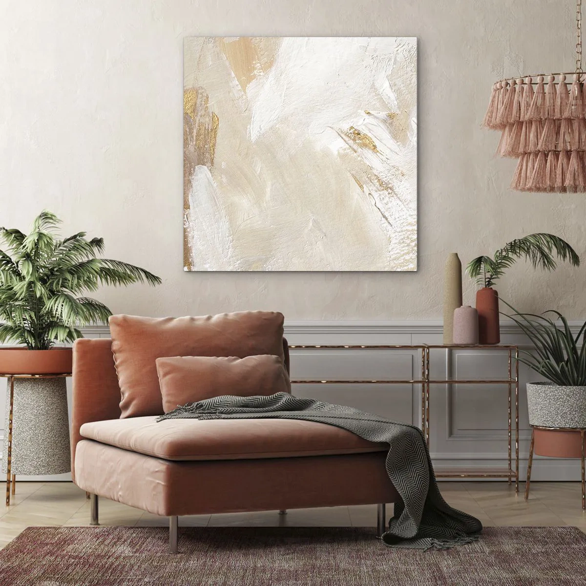Canvas picture - Pastel Composition - 70x70 cm