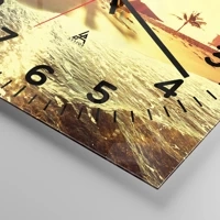 Clock face with numbers