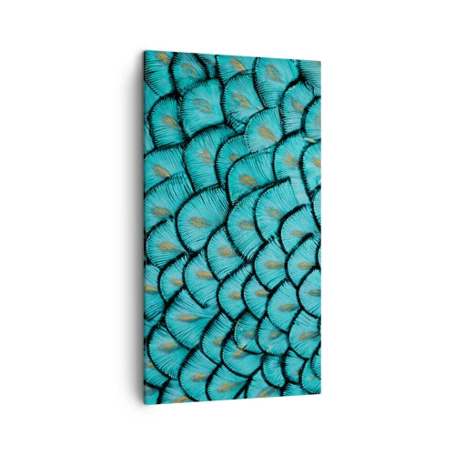 Canvas picture - Great Feather Gala - 45x80 cm