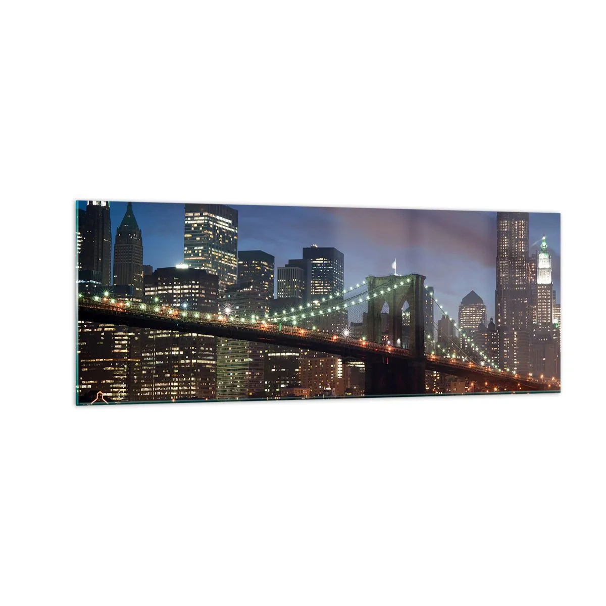 Glass picture - Starry Night  - 140x50 cm
