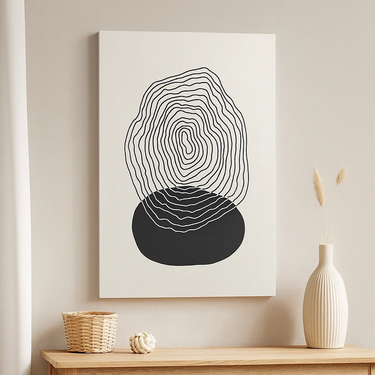 Canvas picture - Durability and Vibration - 50x70 cm