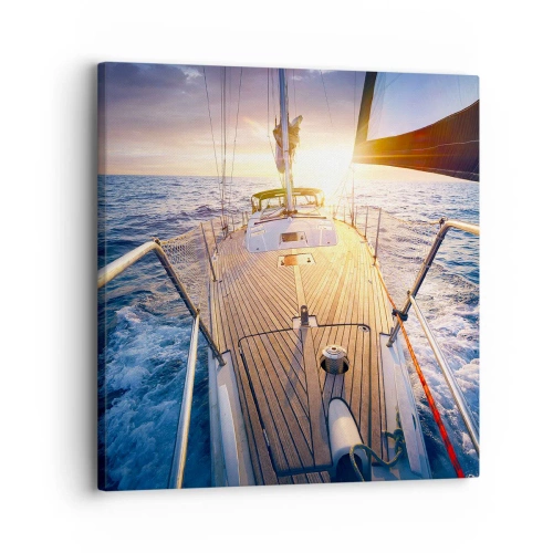 Canvas picture - Running on Waves - 30x30 cm