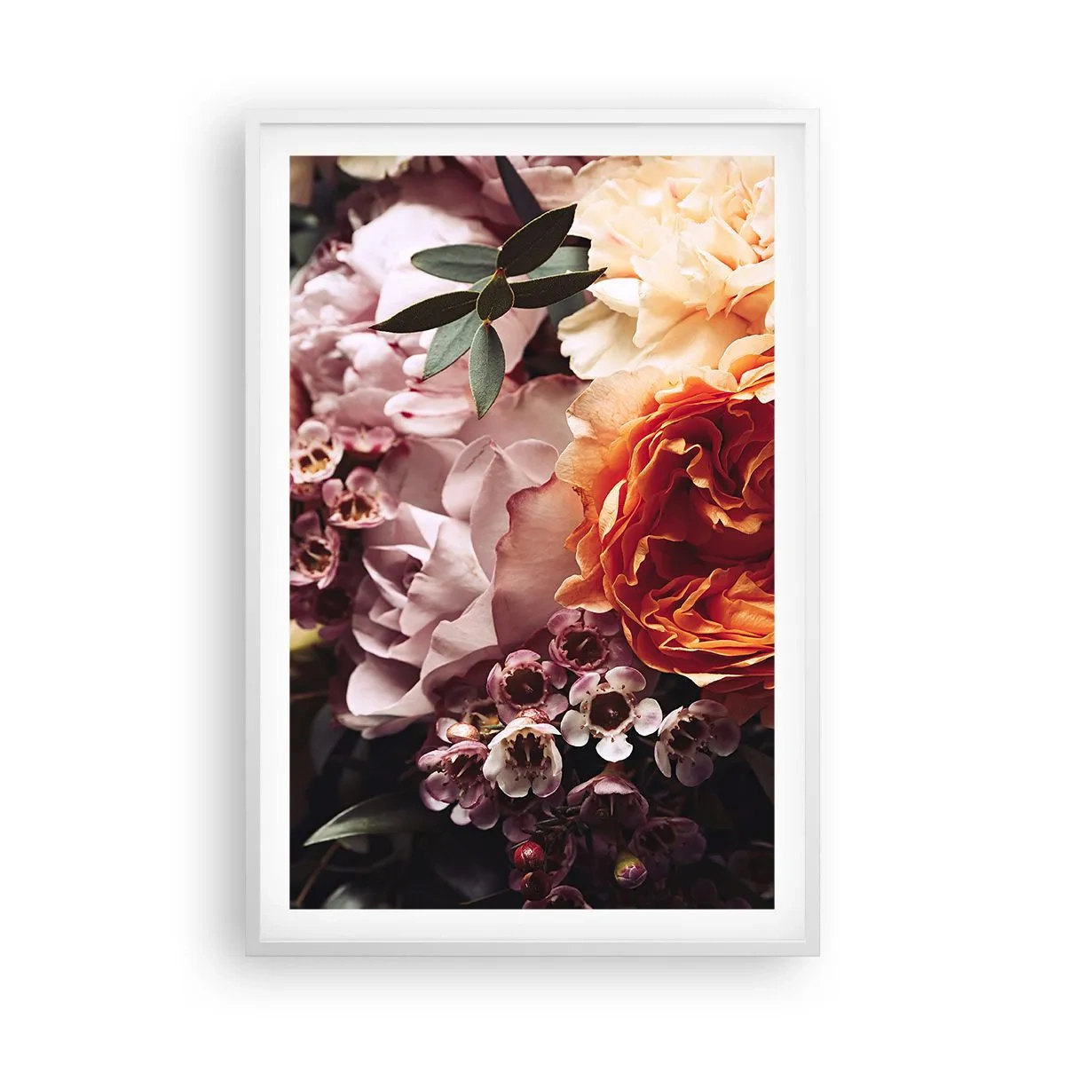 Poster in white frmae - Wrapped by Beauty - 61x91 cm