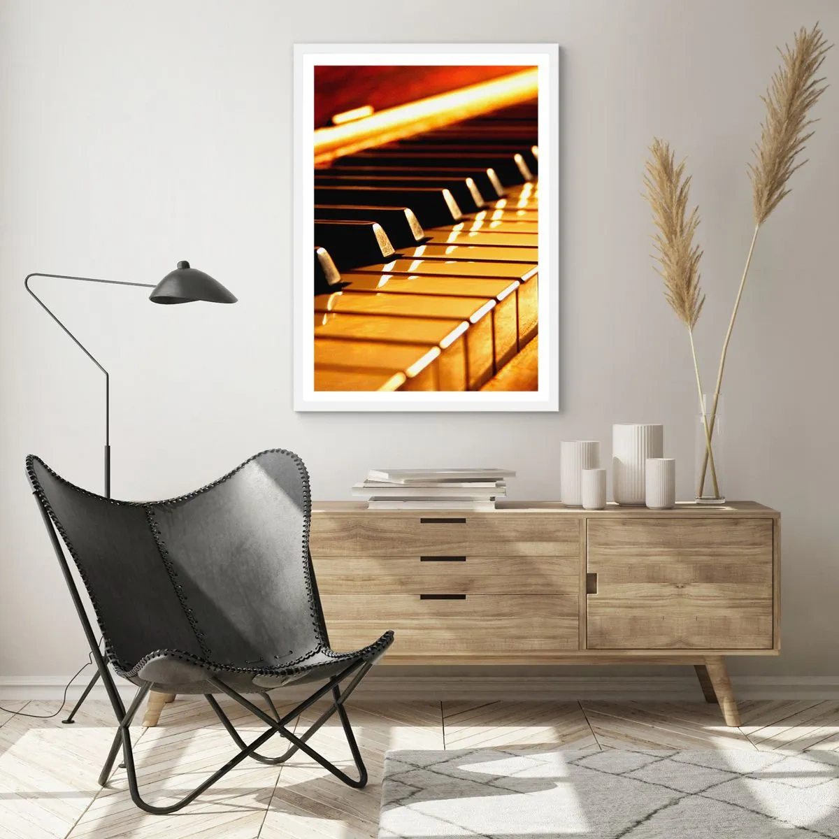 Poster in white frmae - Unlimited Possibilities - 70x100 cm