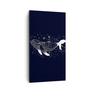 Canvas picture - In the Ocean of Universe - 45x80 cm
