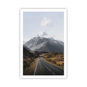 Poster - Road to the Heart of the Mountains - 61x91 cm