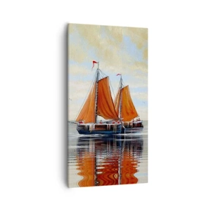 Canvas picture - Ahoy, Sailor, Sail… - 55x100 cm