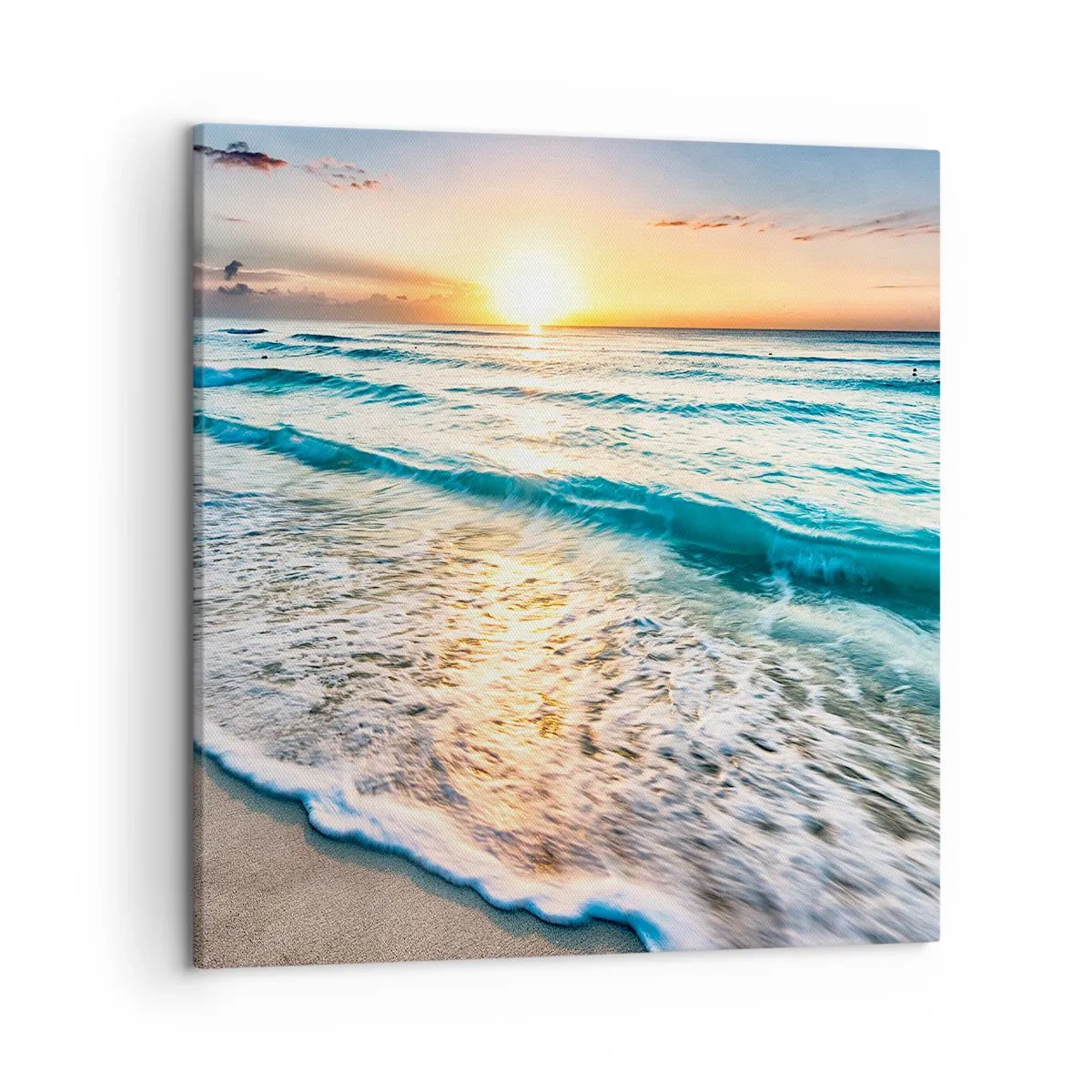 Canvas picture - Sunset View - 50x50 cm
