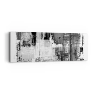 Canvas picture - Grey is Beautiful - 90x30 cm
