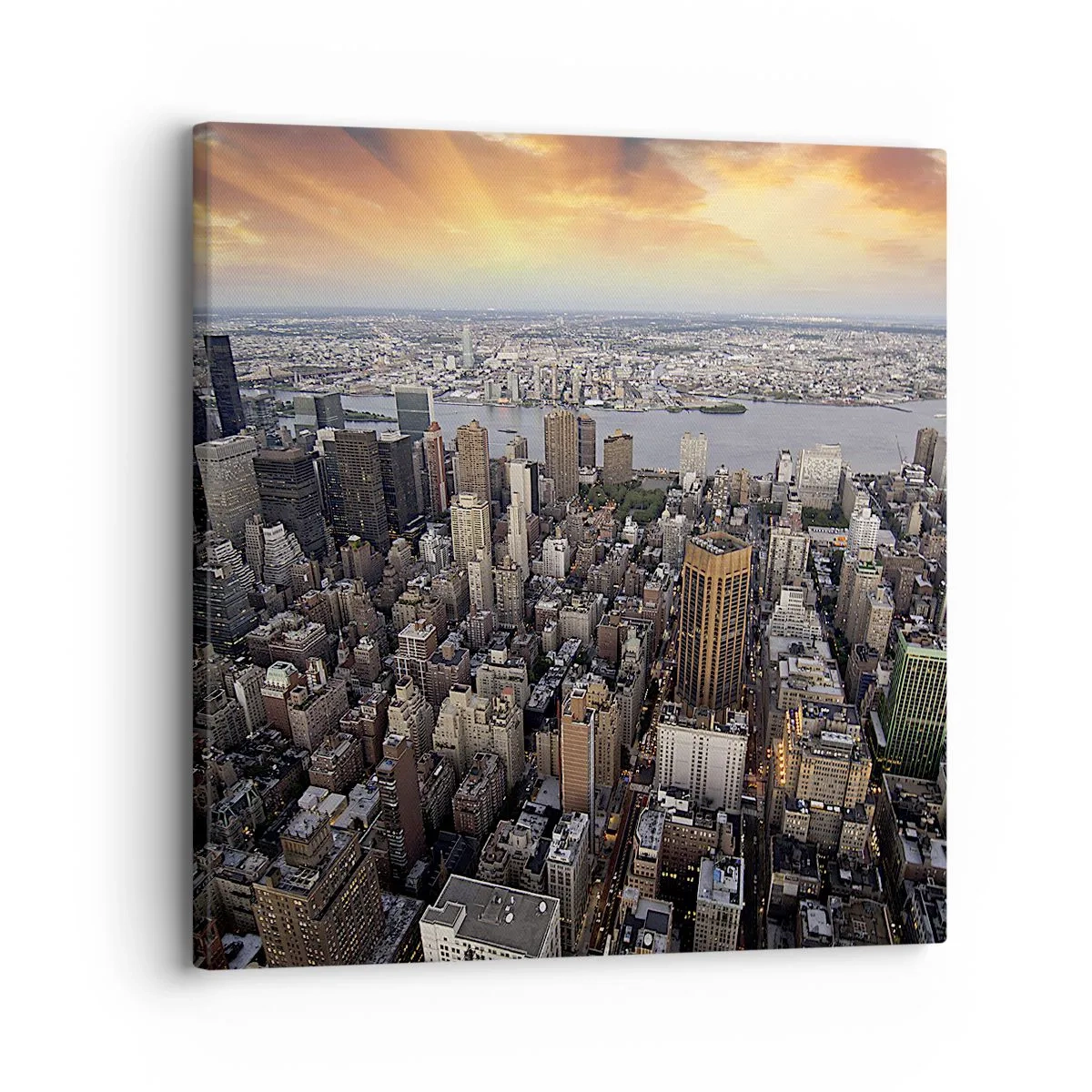 Canvas picture - Beating Heart of Our Times - 30x30 cm