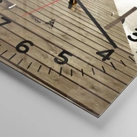 Clock face with numbers