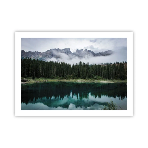 Poster - Quiet Please, Let's Not Wake Up Still Waters - 70x50 cm