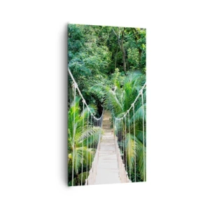 Canvas picture - Welcome to the Jungle! - 65x120 cm