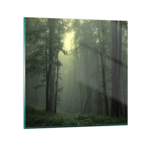 Glass picture - Before It Wakes Up - 40x40 cm