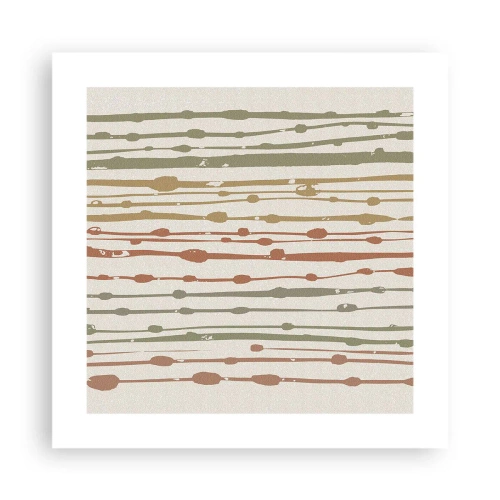 Poster - Musical Colour Notation - 40x40 cm