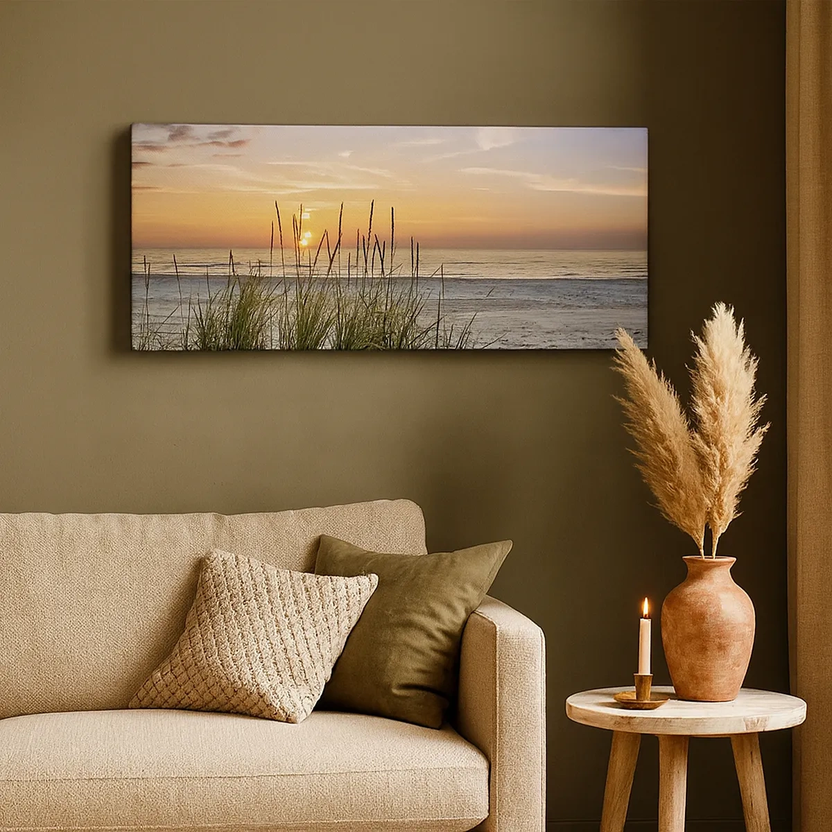 Canvas picture - Look, Think, Feel - 30x30 cm