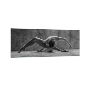 Glass picture - Found Symmetry - 140x50 cm