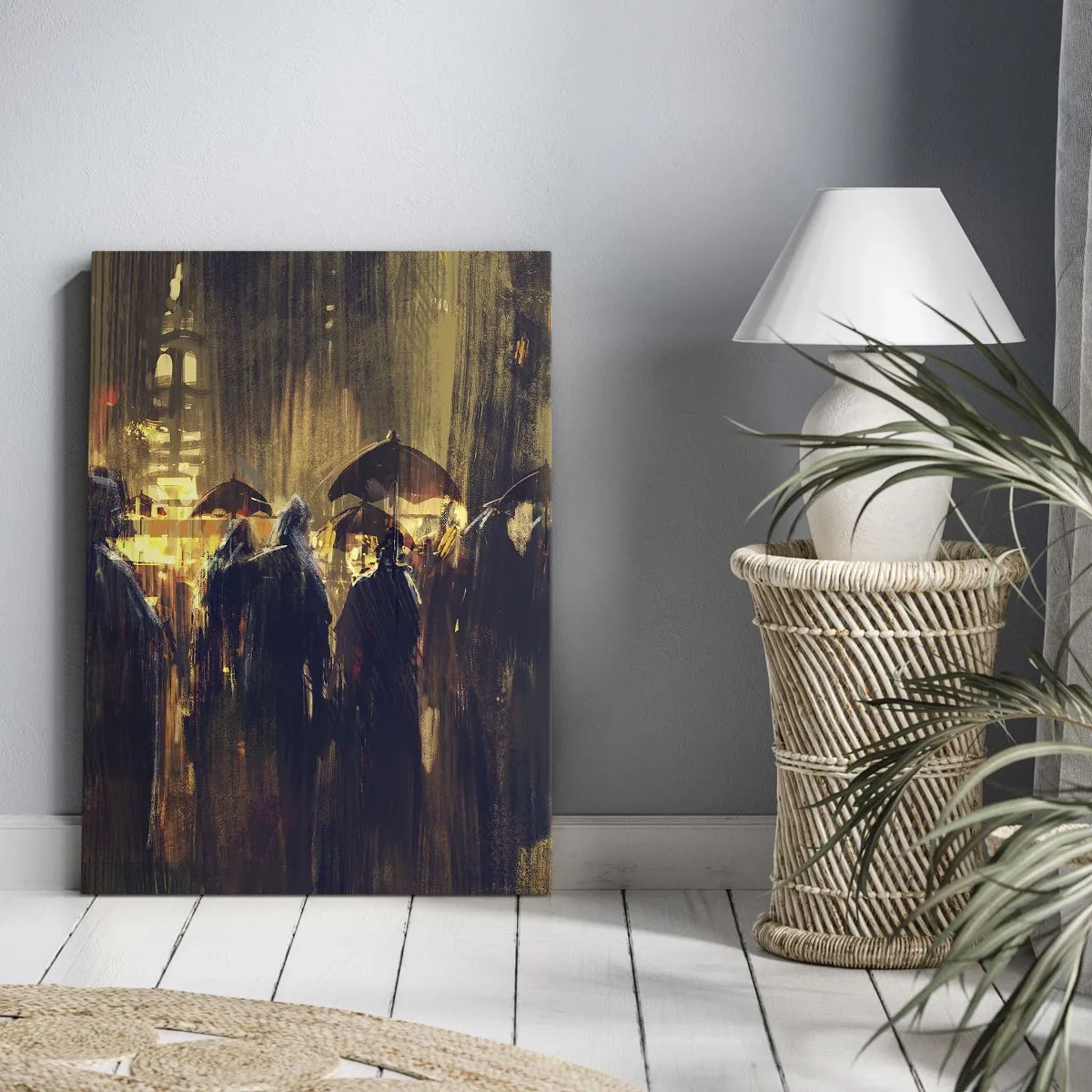 Canvas picture - Followers of the Rain - 50x70 cm