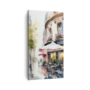 Canvas picture - Morning in Paris - 45x80 cm