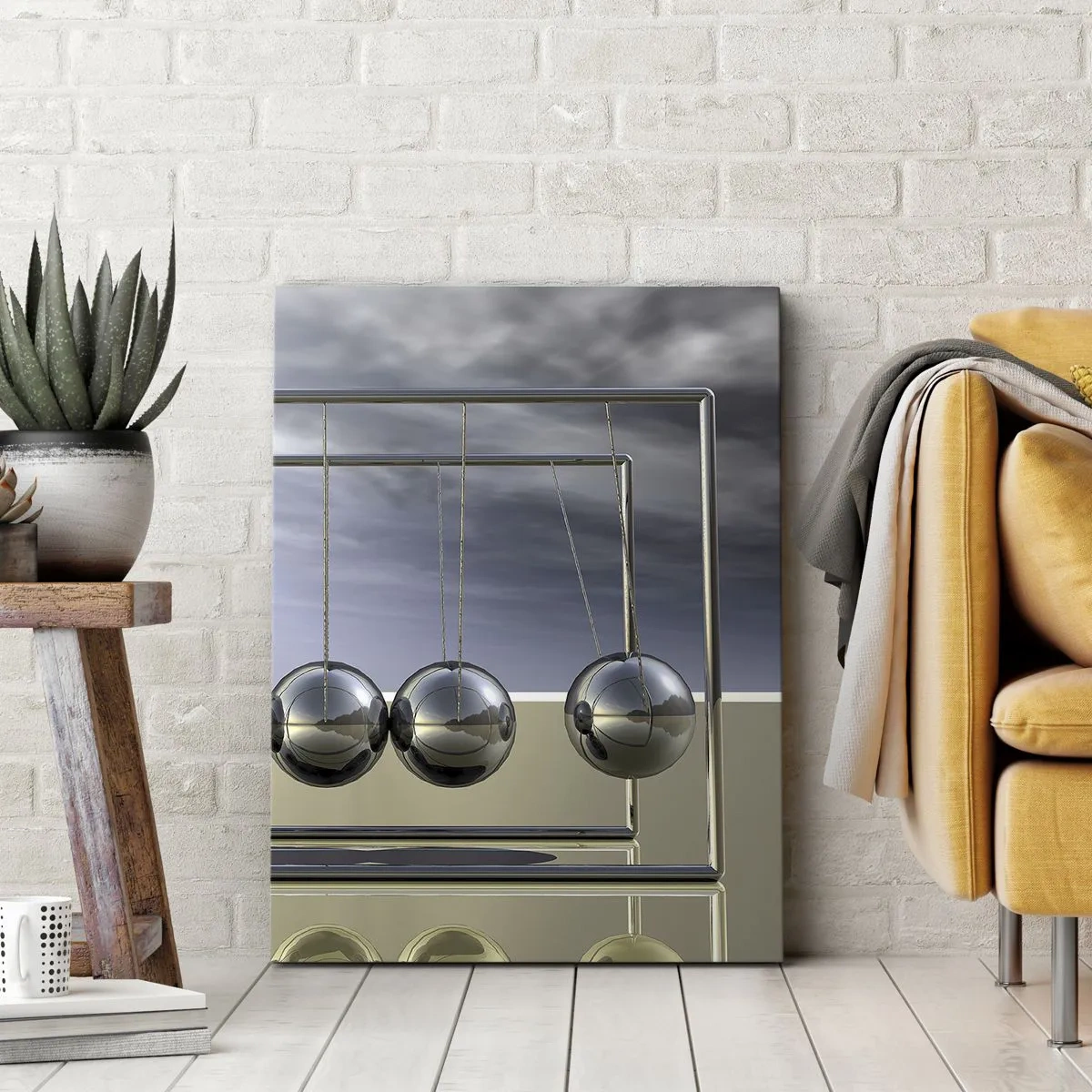 Canvas picture - Energy of the Light - 45x80 cm