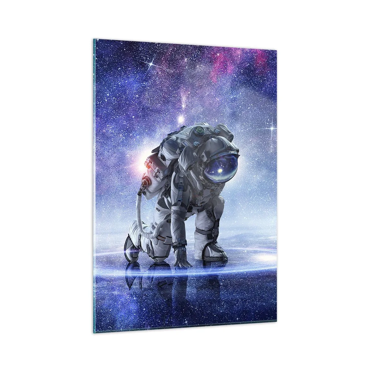 Glass picture - Starry Night above Me - 50x70 cm