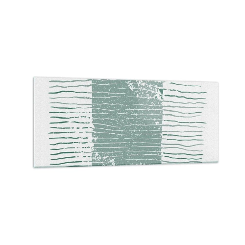 Glass picture - Sea Abstract - 120x50 cm