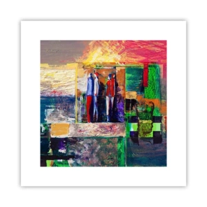 Poster - Relations and Emotions - 30x30 cm