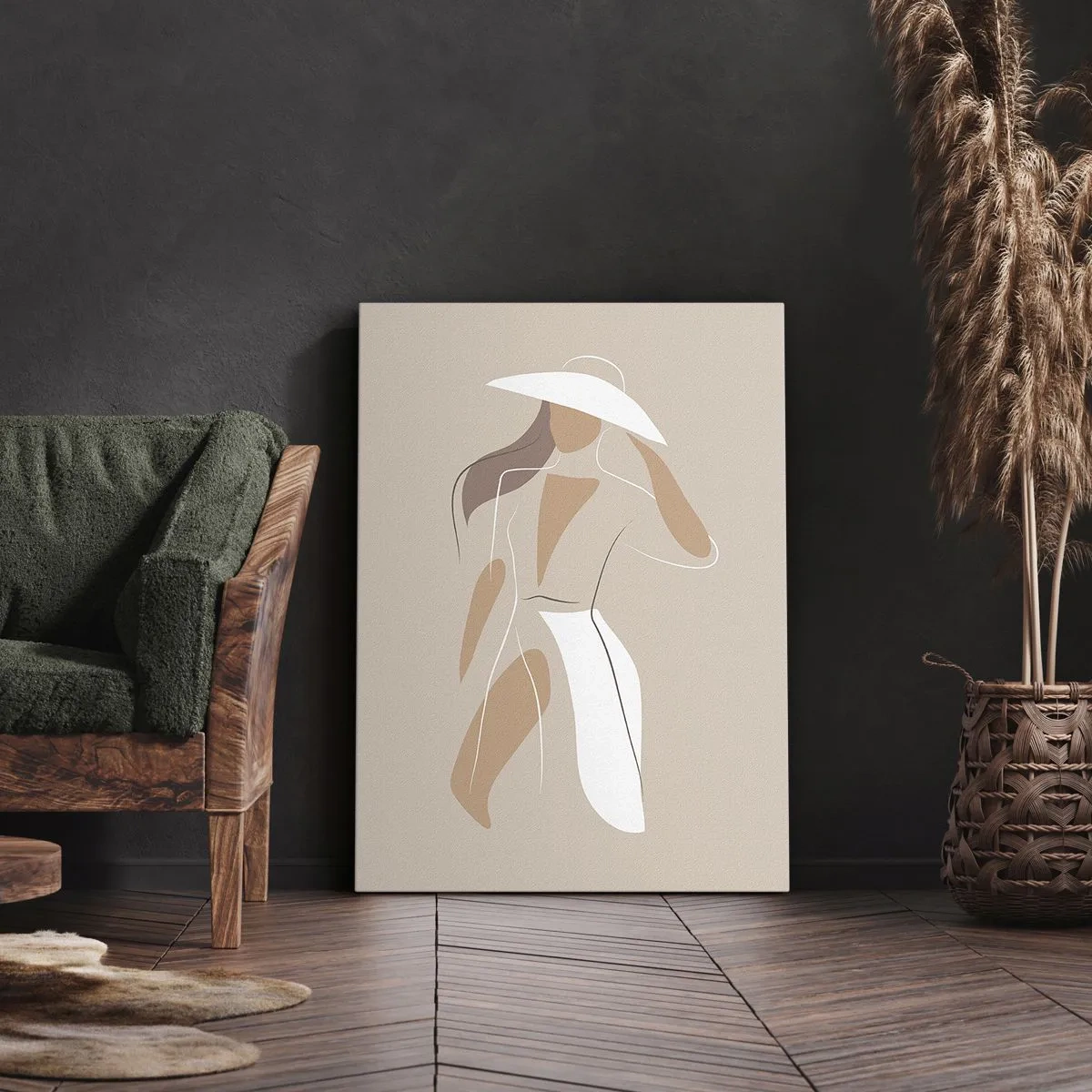 Canvas picture - Fashion Is Fun - 55x100 cm