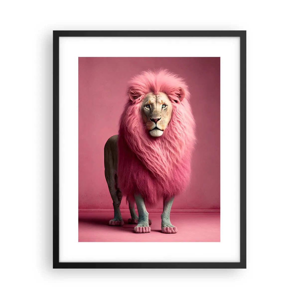 Poster in black frame - And You're Not Scared Anymore - 40x50 cm