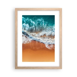 Poster in light oak frame - Always in a Couple - 30x40 cm