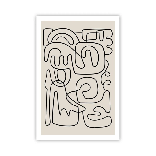 Poster - Tracing - 61x91 cm