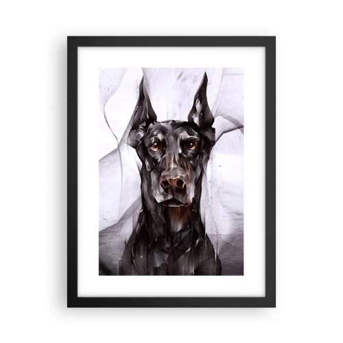 Poster in black frame - Born to Nobility - 30x40 cm