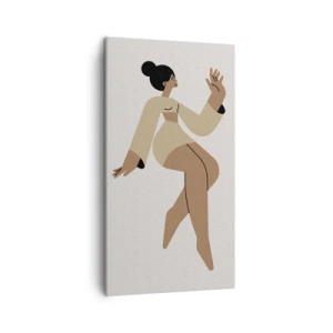 Canvas picture - Shape of Grace - 45x80 cm