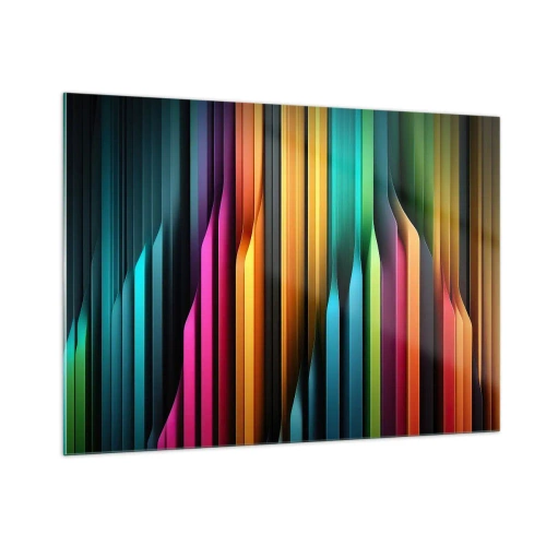 Glass picture - Light Organs - 100x70 cm
