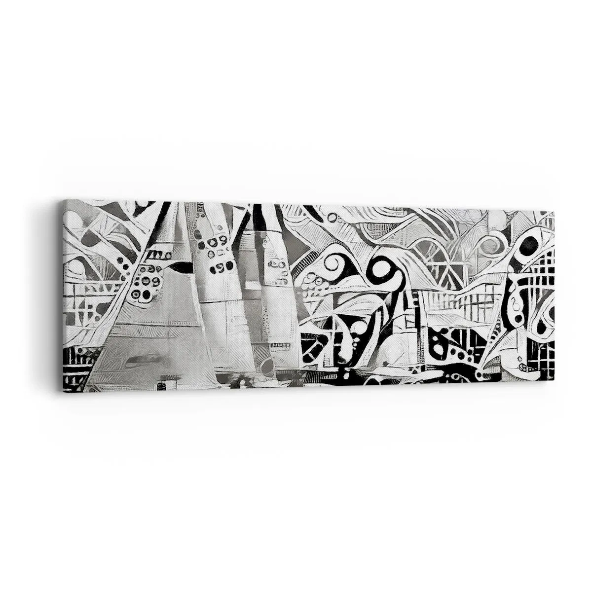 Canvas picture - Between Waves - 90x30 cm