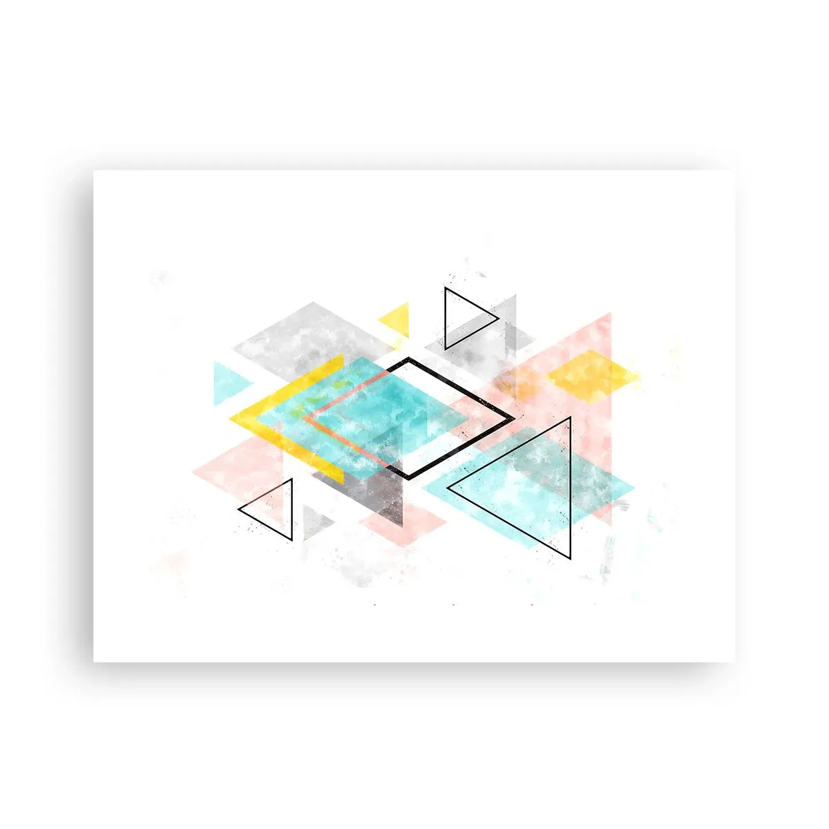 Poster - Geometric Play - 40x30 cm