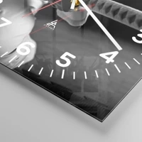 Clock face with numbers