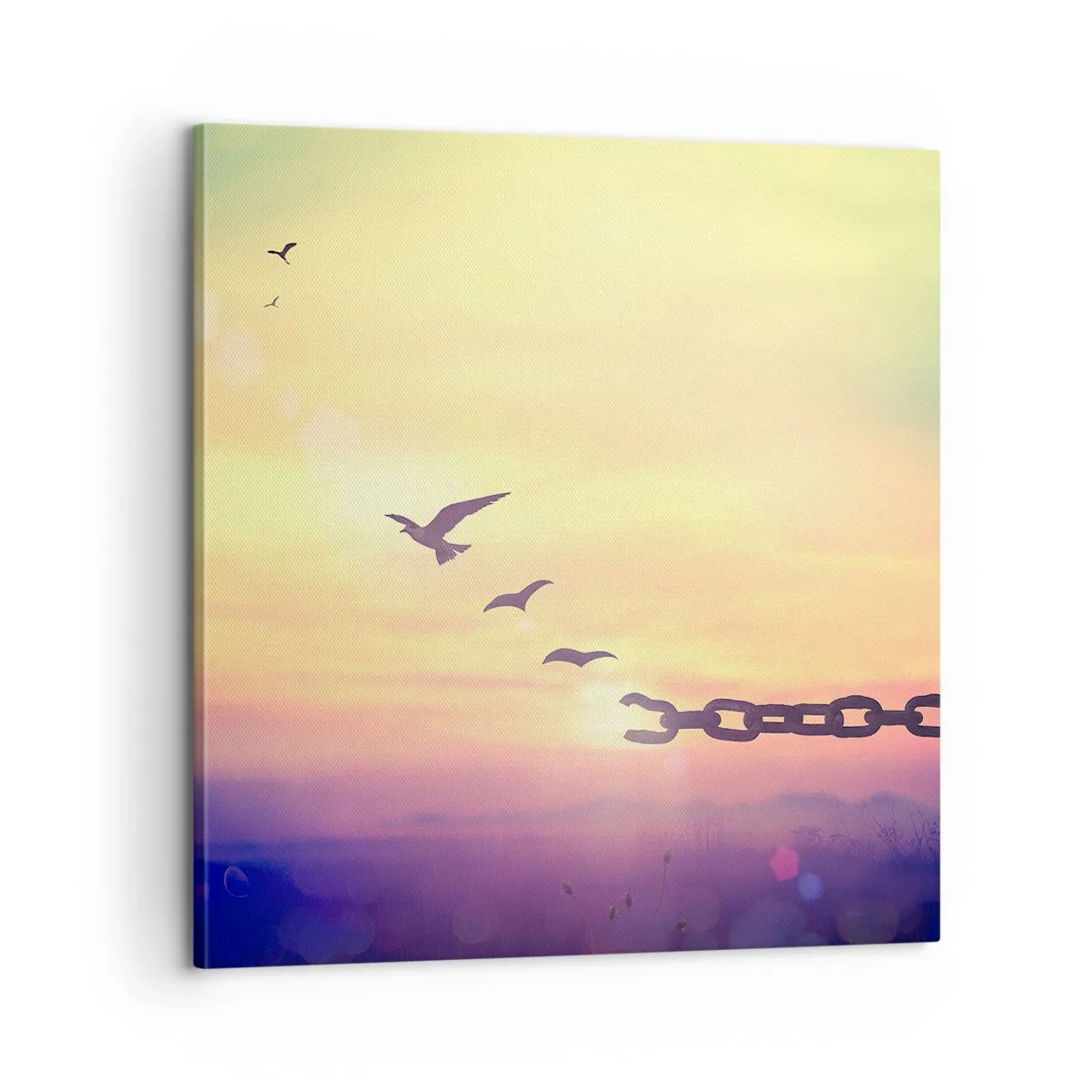 Canvas picture - Victory of Freedom - 60x60 cm
