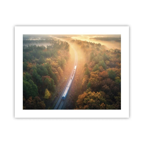 Poster - Autumn Trip - 50x40 cm