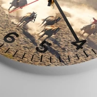 Clock face with numbers