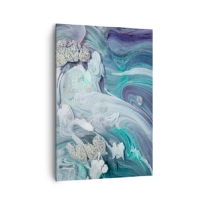 Canvas picture - Currents of Blue - 70x100 cm