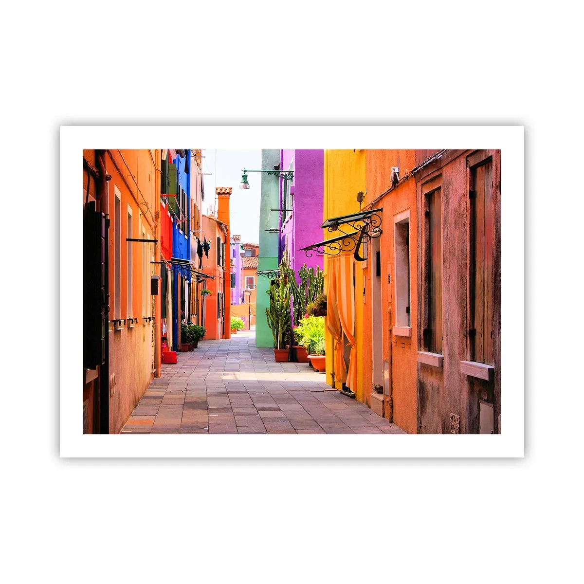 Poster - Rainbow Alley - 70x50 cm