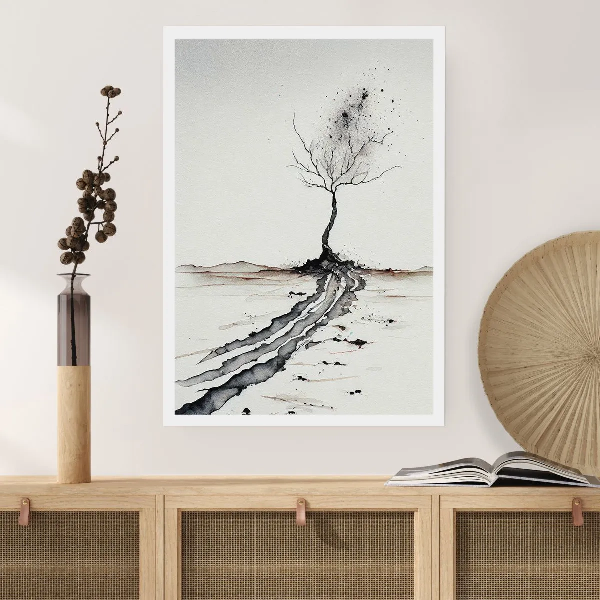 Poster - Winter Melancholy - 30x40 cm