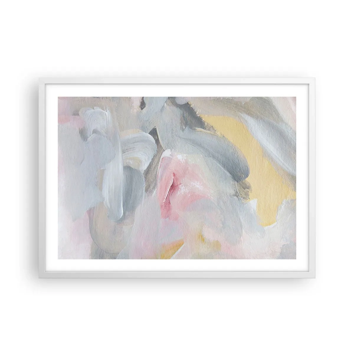 Poster in white frmae - In a Pastel World - 70x50 cm