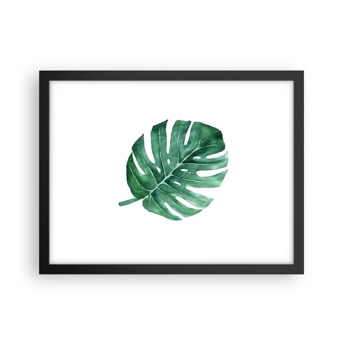 Poster in black frame - Green Concept - 40x30 cm